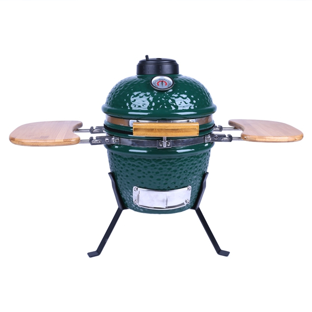 MCD 12inch mini camping egg japanese bbq grill table Kamado charcoal indoor outdoor babecue oven