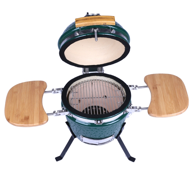 MCD 12inch mini camping egg japanese bbq grill table Kamado charcoal indoor outdoor babecue oven
