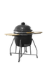 MCD 27inch Kamado OEM Wholesale Manufacturer smokless ceramic charcoal bbq grilling with electrical skewer rotation