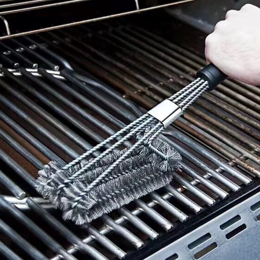 MCD Professional Manufacturer: Stainless Steel Wire Cleaning Brush for Barbecue Grills, Precision-Made, Wholesale Supply
