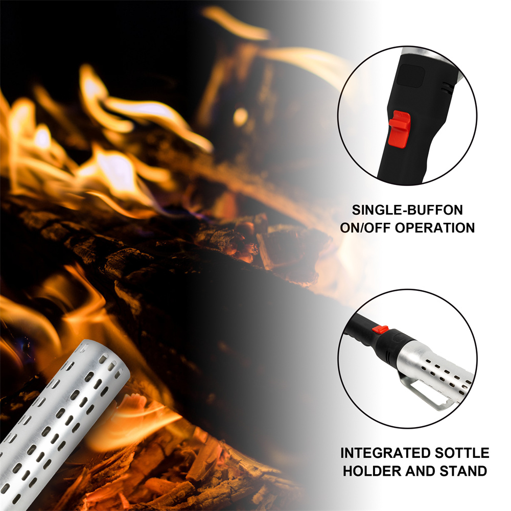Kamado Ceramic Electric Lighter Charcoal Grill Starter Essential BBQ Accessory