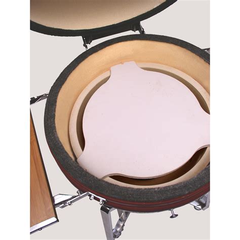 MCD Kamado Kamado BBQ Grill Heat Deflector Plate Setter Accessory Smoking & Pizza Stone Grill Accessories