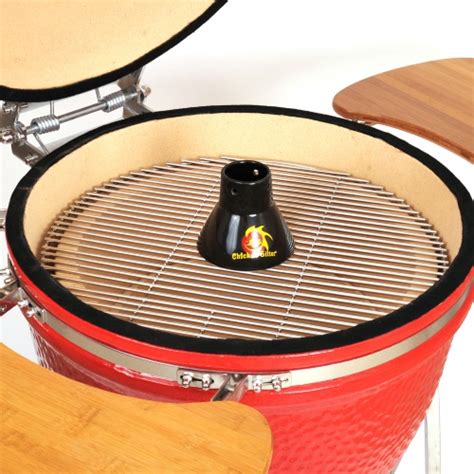 Chicken Roasting Rack & Holder: Expertly Crafted for Kamado Ceramic Grills – Premium Quality for Perfect Roasts