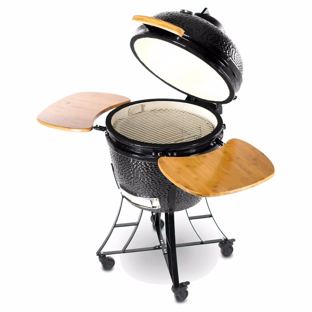 MCD-Kamado 24inch ceramic stainless stell smoker authentic brazilian bbq grill and smoker pizza barbecue
