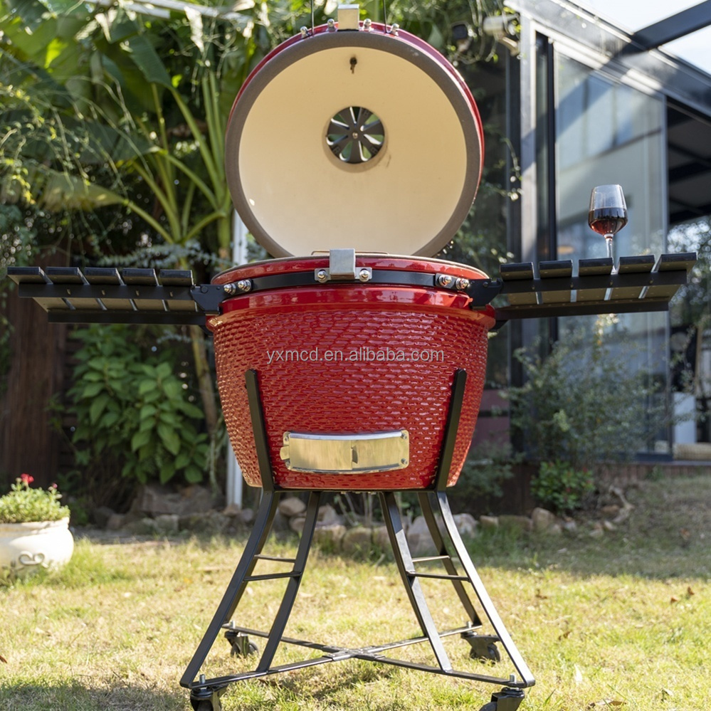 MCD 24inch egg bbq grill smokeless Kamado ceramic charcoal outdoor garden bbq grill n accessories