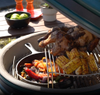 MCD 20inch charcoal grill food grade Kamado bbq smoker charcoal vertical grill ceramic and stainless steel