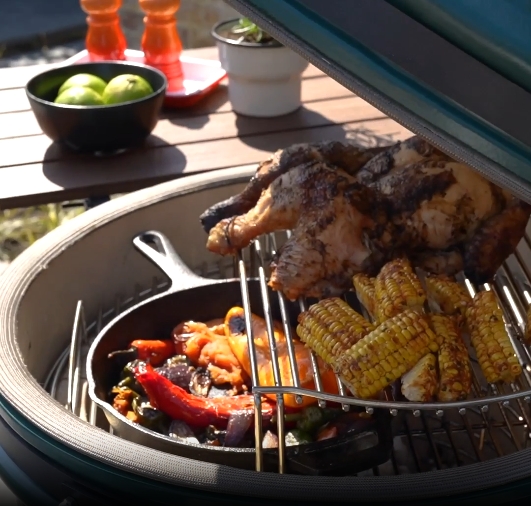 MCD 20inch charcoal grill food grade Kamado bbq smoker charcoal vertical grill ceramic and stainless steel