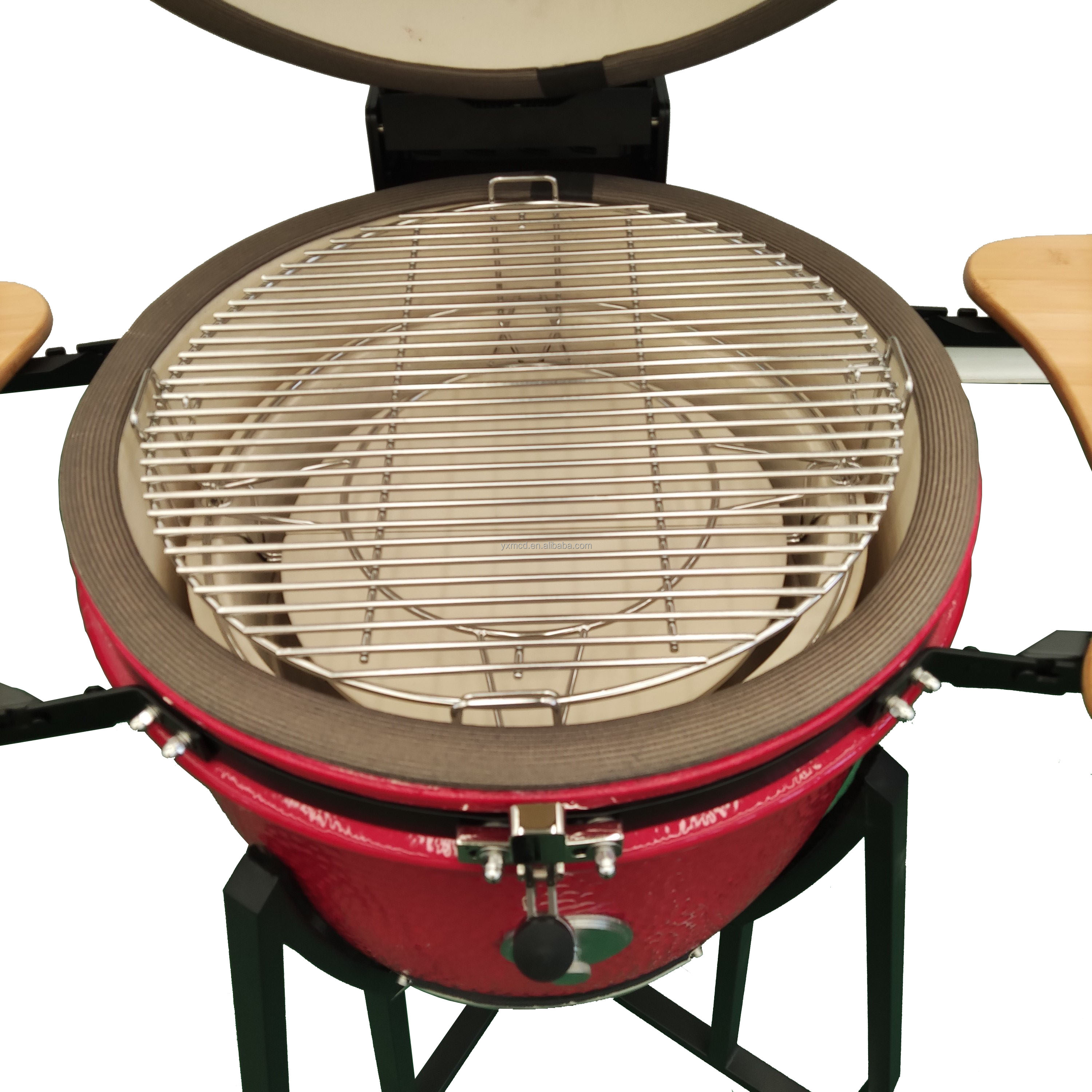 MCD 22inch smoker charcoal ceramic clay bbq grill Kamado bbq grill outdoor kitchen comercial