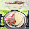 Round Ceramic Pizza Stone for Kamado BBQ Grills MCD Factory Direct Supply Factory-Priced for Professional & Home Grilling