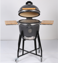 MCD 18inch kitchen mobile bbq grill trailer bbq grill Kamado charcoal indoor outdoor babecue oven