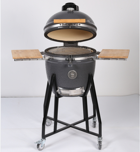 MCD 18inch kitchen mobile bbq grill trailer bbq grill Kamado charcoal indoor outdoor babecue oven