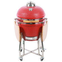 MCD 20inch camping bbq beach babecue Kamado charcoal ceramic bbq grill smoker