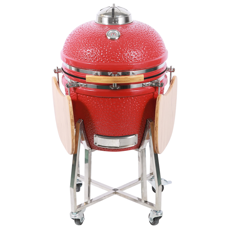 MCD 20inch camping bbq beach babecue Kamado charcoal ceramic bbq grill smoker