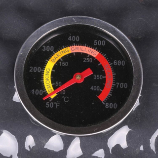 MCD Kamado High-Quality BBQ Thermometer - Large Stainless Steel, Waterproof for Cooking Use