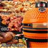 MCD 13inch stand smokeless outdoor camping bbq grill cooking Kamado ceramic garden kitchen
