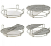 3-Tier Divided System Cooking Grate with Stainless Steel Flexible Grid: Must-Have Kamado Grill Accessory