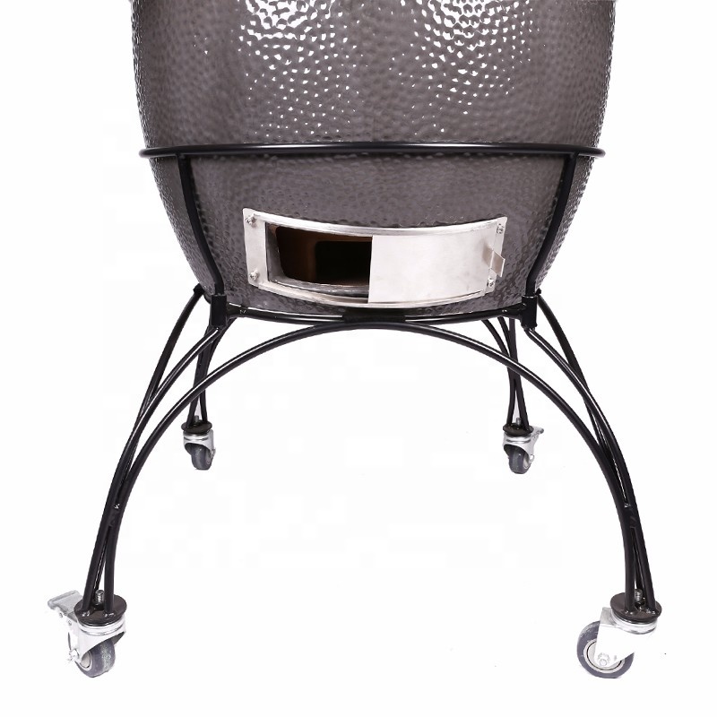 MCD 22inch commercial smokeless bbq grill Kamado outdoor trolley grilling baking bbq kitchen