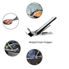 Stainless Steel Grill Grate Lifter Gripper Essential BBQ Accessories for Charcoal Grills