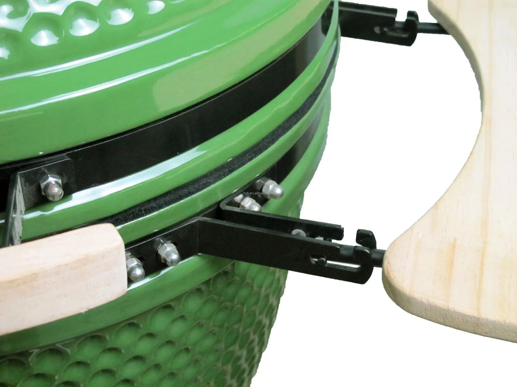 Essential for DIY BBQ Restaurants: MCD 18-inch Kamado Ceramic Table Top Grill for Outdoor Kitchens