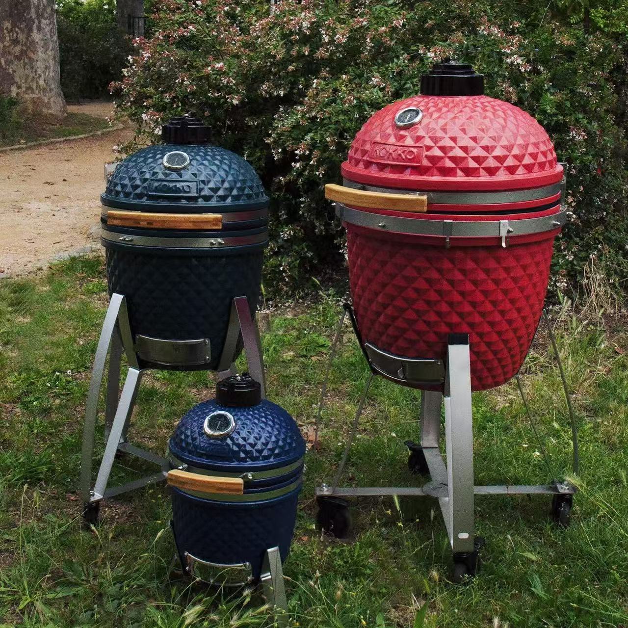MCD 12inch patio bbq grill with baking,searing,grilling and smoking