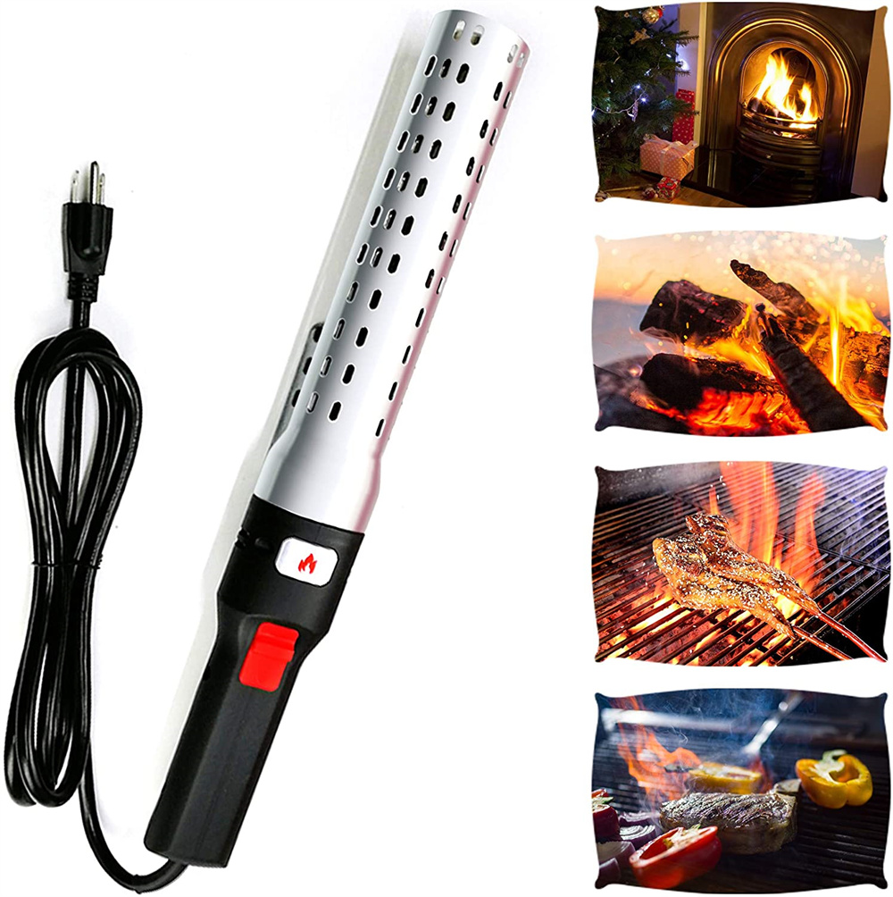 Kamado Ceramic Electric Lighter Charcoal Grill Starter Essential BBQ Accessory