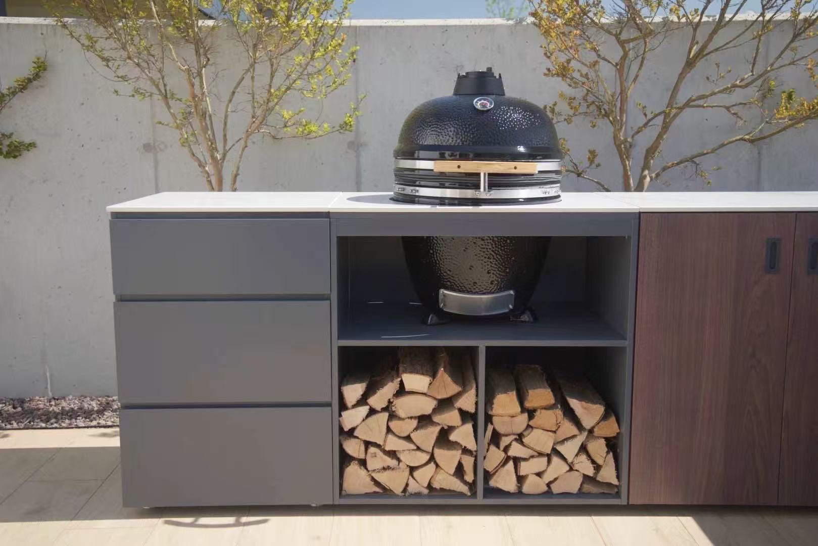 MCD 27inch smokers and pizza babecue grills Kamado charcoal grill outdoor kitchen garden bbq