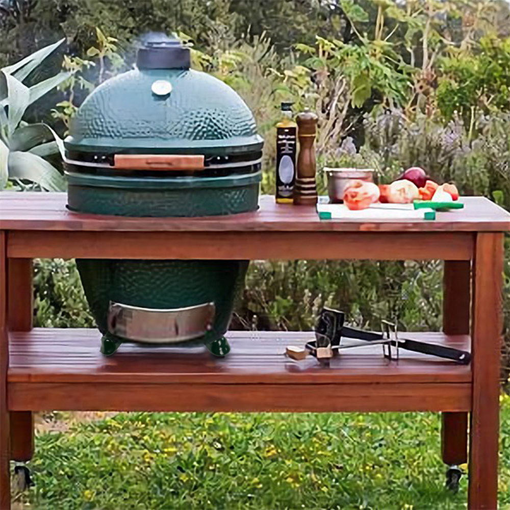 3Pcs MCD Kamado Ceramic Grill Feet Protectors - Essential Shoes for BBQ Grill Tables, Outdoor & Garden Grilling