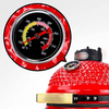 MCD Kamado High-Quality BBQ Thermometer - Large Stainless Steel, Waterproof for Cooking Use