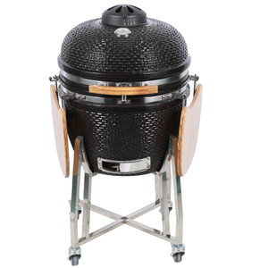 MCD 24inch barbecue trolley egg charcoal bbq grill Kamado ceramic outdoor grill bbq kitchen camping barbeque