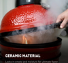 MCD 13inch outdoor holidays bbq grills ceramic kamado camping turkey bbq grills