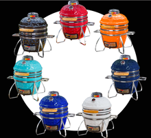 15inch MCD skewers stainless steel bbq grills Kamado ceramic outdoor high quality charcaol bbq grill cart