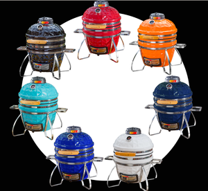 15inch MCD skewers stainless steel bbq grills Kamado ceramic outdoor high quality charcaol bbq grill cart
