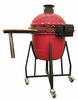 MCD 22inch smoker charcoal ceramic clay bbq grill Kamado bbq grill outdoor kitchen comercial