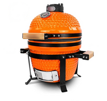 MCD 13inch stand smokeless outdoor camping bbq grill cooking Kamado ceramic garden kitchen