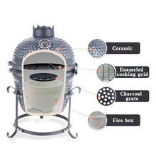MCD 13inch outdoor portable foldable grill bbq stainless stee bbq oven Kamado ceramic smoker bbq trailer grill bbq