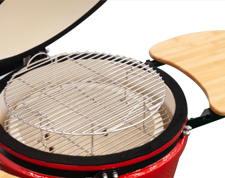 MCD 24inch new style ceramic stainless steel bbq grill Kamado charcoal ouedoor camping barbecue smoker pizza oven