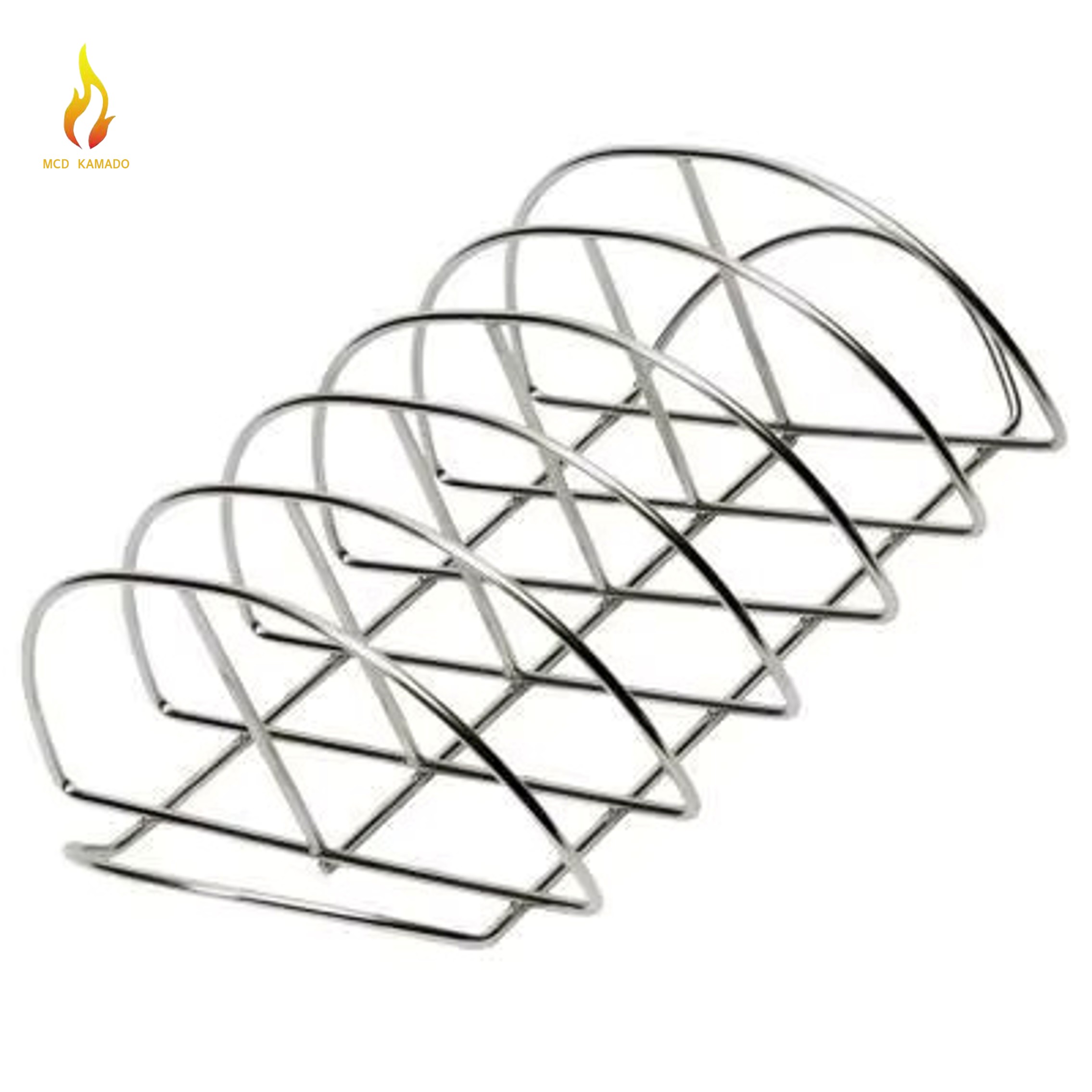 MCD Factory Kamado Ceramic Grill Stainless Steel D-Shaped Grate Dedicated Accessory