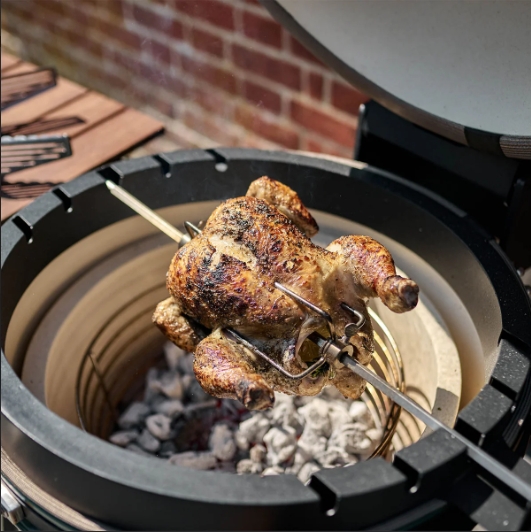 Top-tier electric barbecue add-ons are suitable for Kamado ceramic grills