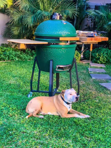 18inch grill portable commercial charcoal bbq MCD-Kamado adjustable camping bbq grills rotating skewers