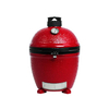 MCD Kamado Ceramic Grill Accessories: Three Sets of Bright Red Special Ceramic Base Feet for Outdoor Garden Kitchen BBQ
