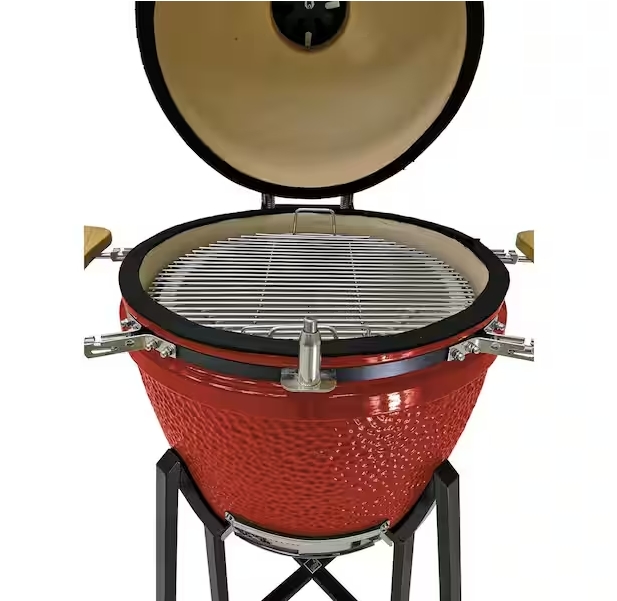 MCD 22inch egg indoor outdoor bbq grill Kamado production line ceramic and stainless steel