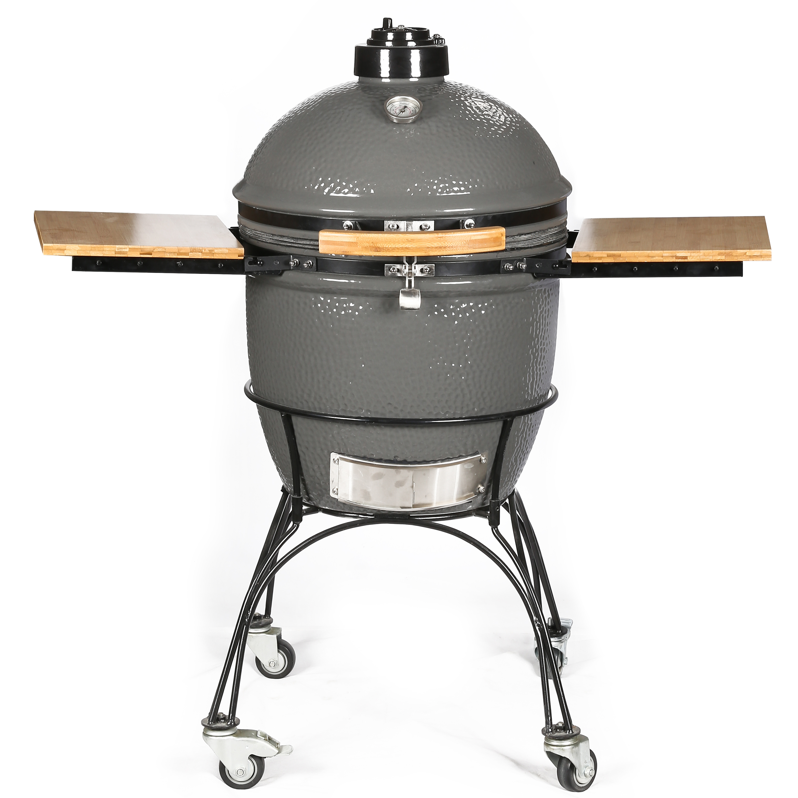 MCD 22inch commercial smokeless bbq grill Kamado outdoor trolley grilling baking bbq kitchen