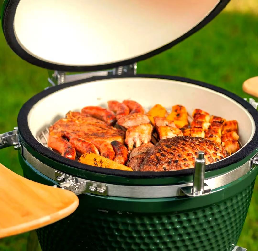 MCD Kamado BBQ Grill Thermometer Large Face Waterproof Temperature Gauge Food Grade Cooking Thermometer