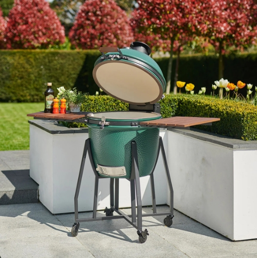 18inch mobile outdoor kiosk bbq grill machine Kamado camping beach bbq grills
