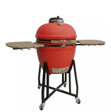 MCD 22inch egg indoor outdoor bbq grill Kamado production line ceramic and stainless steel