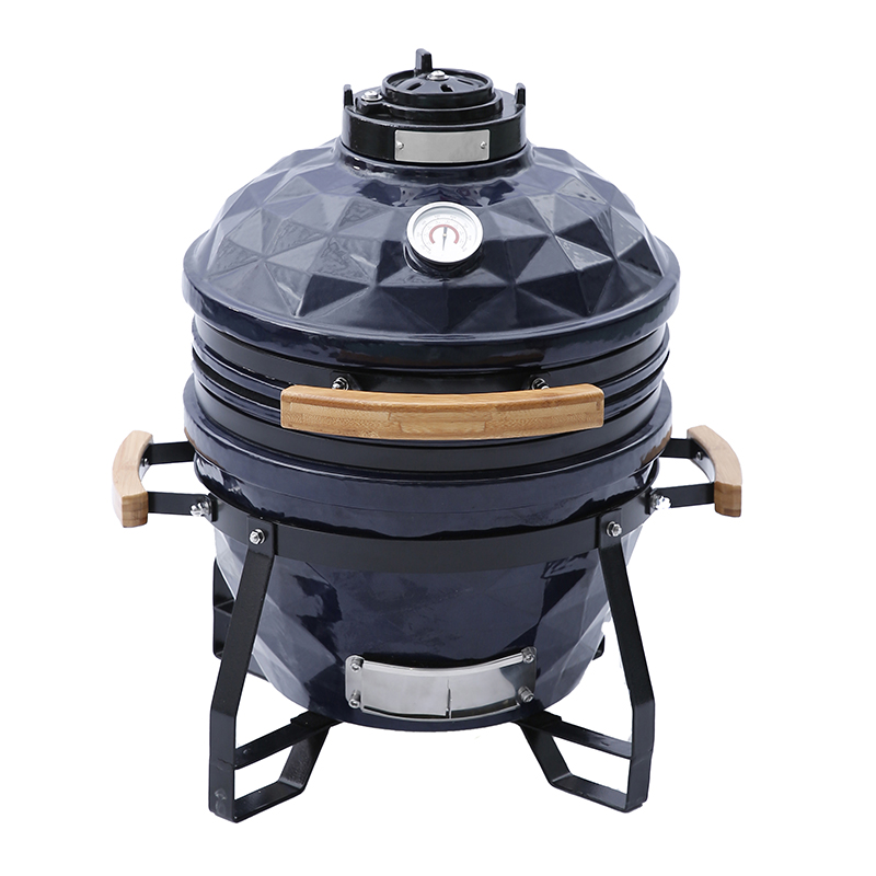 15inch MCD skewers stainless steel bbq grills Kamado ceramic outdoor high quality charcaol bbq grill cart