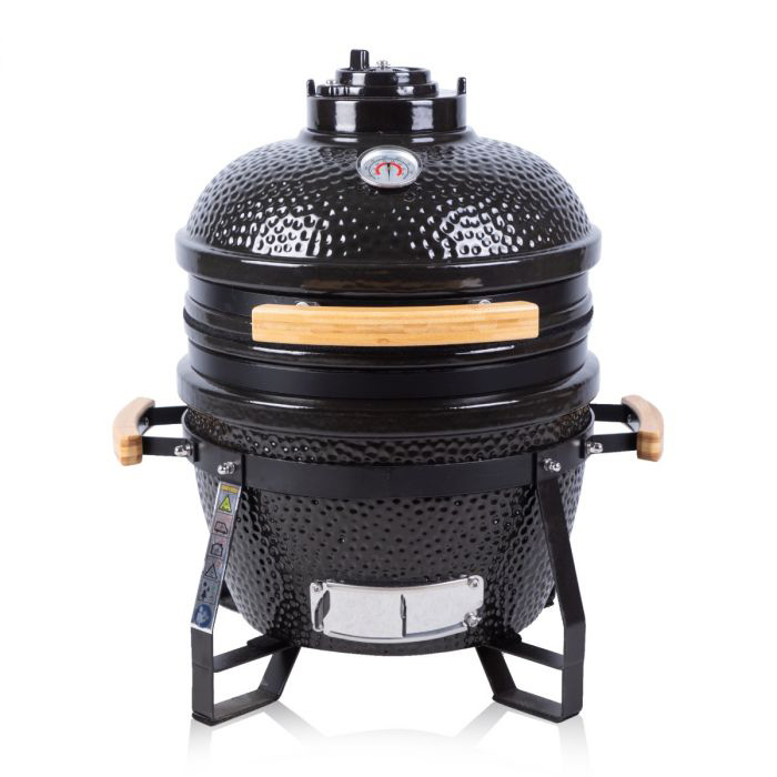 15inch mini portable bbq grill Kamado ceramic stainless steel smoker bbq grill manufacturers