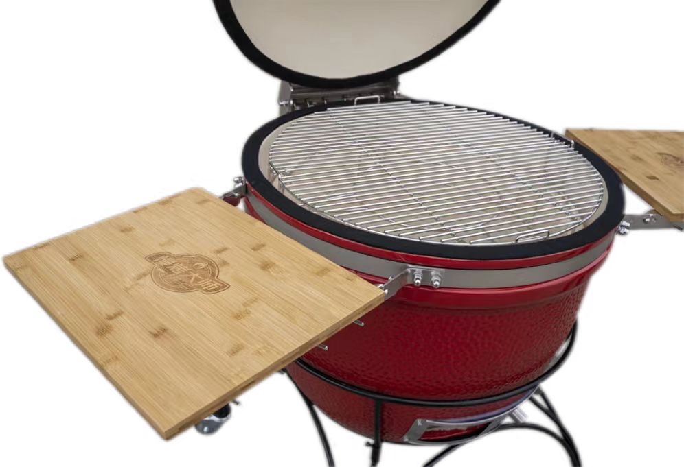 MCD 27inch charcoal camping grill folding bbq grill Kamado egg japanese style kaolin bbq table grill