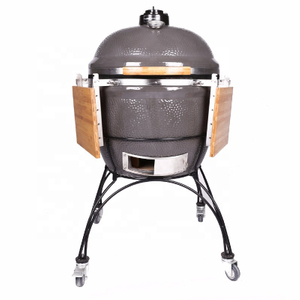 MCD 22inch commercial smokeless bbq grill Kamado outdoor trolley grilling baking bbq kitchen