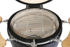 MCD 22inch >5 people bbq table smokeless grill Kamado ceramic bbq grill rack stainless stell outdoor garden kitchen